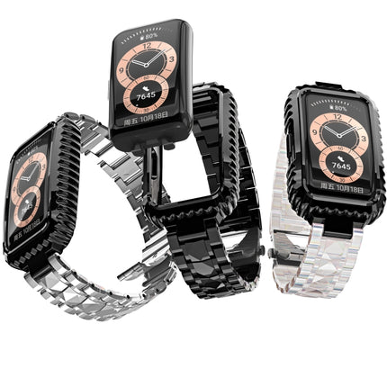 Stainless Steel Watchband, For Huawei Band 6 / Honor Band 6, For Xiaomi Mi Band 6 / 5
