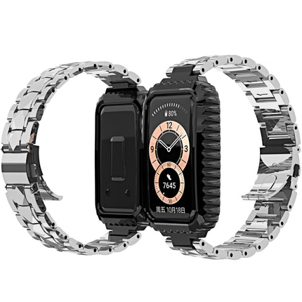 Stainless Steel Watchband, For Huawei Band 6 / Honor Band 6, For Xiaomi Mi Band 6 / 5