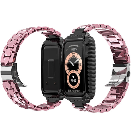 Stainless Steel Watchband, For Huawei Band 6 / Honor Band 6, For Xiaomi Mi Band 6 / 5