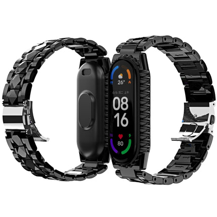 Stainless Steel Watchband, For Huawei Band 6 / Honor Band 6, For Xiaomi Mi Band 6 / 5