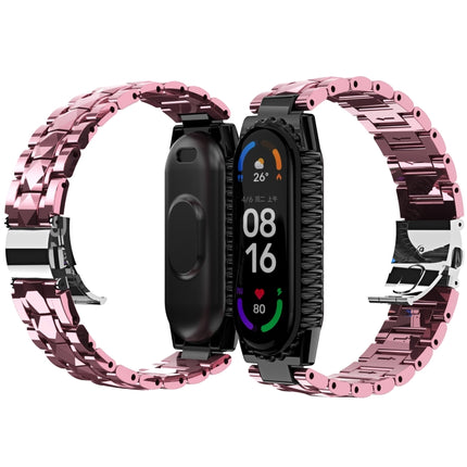 Stainless Steel Watchband, For Huawei Band 6 / Honor Band 6, For Xiaomi Mi Band 6 / 5