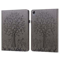 Tree & Deer Pattern Pressed Printing Leather Tablet Case, For OPPO Pad 11 inch, For OPPO Realme Pad 10.4 inch, For Huawei MatePad T 10s 10.1 inch / T 10 9.7 inch, For Lenovo Legion Y700, For iPad mini 6 2021 / mini 2024