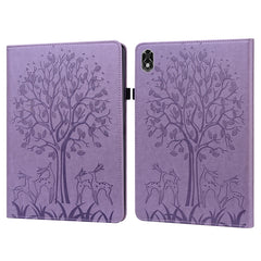 Tree & Deer Pattern Pressed Printing Leather Tablet Case, For OPPO Pad 11 inch, For OPPO Realme Pad 10.4 inch, For Huawei MatePad T 10s 10.1 inch / T 10 9.7 inch, For Lenovo Legion Y700, For iPad mini 6 2021 / mini 2024