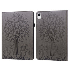 Tree & Deer Pattern Pressed Printing Leather Tablet Case, For OPPO Pad 11 inch, For OPPO Realme Pad 10.4 inch, For Huawei MatePad T 10s 10.1 inch / T 10 9.7 inch, For Lenovo Legion Y700, For iPad mini 6 2021 / mini 2024