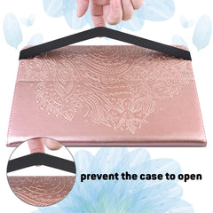 Peacock Embossed Pattern TPU + PU Leather Tablet Case, For OPPO Pad 11 inch, For OPPO Realme Pad 10.4 inch, For Huawei Enjoy Tablet 2 10.1 inch, For Huawei MediaPad M5 Lite 10