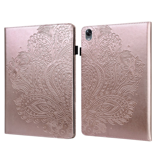 Peacock Embossed Pattern TPU + PU Leather Tablet Case, For OPPO Pad 11 inch, For OPPO Realme Pad 10.4 inch, For Huawei Enjoy Tablet 2 10.1 inch, For Huawei MediaPad M5 Lite 10, For Huawei MatePad 10.4, For Huawei MatePad T8 8.0 2020