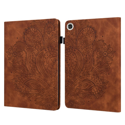 Peacock Embossed Pattern TPU + PU Leather Tablet Case, For OPPO Pad 11 inch, For OPPO Realme Pad 10.4 inch, For Huawei Enjoy Tablet 2 10.1 inch, For Huawei MediaPad M5 Lite 10