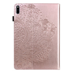 Peacock Embossed Pattern TPU + PU Leather Tablet Case, For Huawei MatePad 10.4, For Huawei MatePad T8 8.0 2020, For Huawei MediaPad T3 10, For Huawei MediaPad T5 10