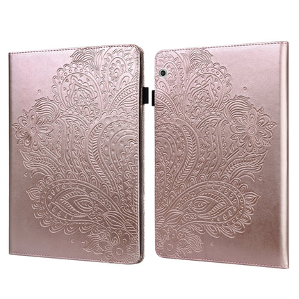 Peacock Embossed Pattern TPU + PU Leather Tablet Case, For Huawei MatePad 10.4, For Huawei MatePad T8 8.0 2020, For Huawei MediaPad T3 10, For Huawei MediaPad T5 10