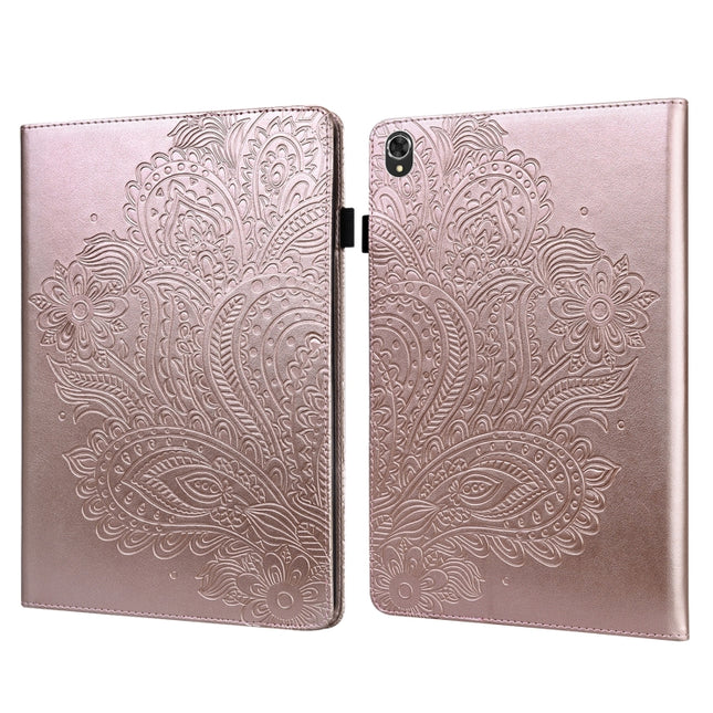 Peacock Embossed Pattern TPU + PU Leather Tablet Case, For Lenovo Tab K10 10.3 inch TB-X6C6F / TB-X6C6X & M10 Plus 10.3 inch TB-X606 / TB-X606F, For Lenovo Legion Y700, For Lenovo Tab M8 HD / Tab M8 FHD / Tab M8 3rd Gen 8.0 inch & Motorola Moto Tab G20...