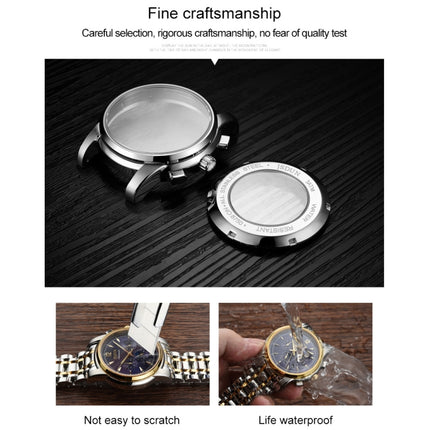 JIN SHI DUN 8750 Men Fashion Waterproof Luminous Mechanical Watch