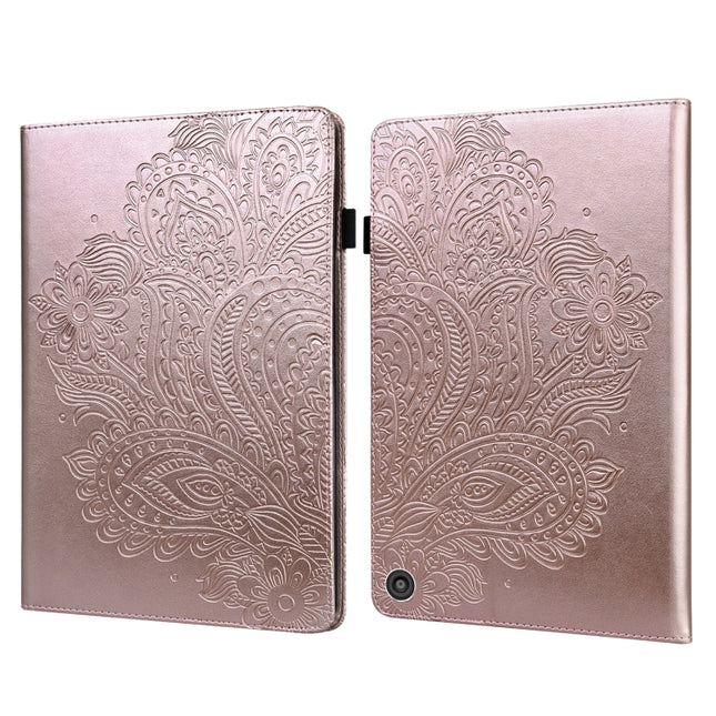 Peacock Embossed Pattern Leather Tablet Case, For Amazon Fire HD 10 2021 / HD 10 Plus 2021, For Amazon Fire HD 8 2017, For Amazon Kindle Parperwhite 5 2021 11th Gen.