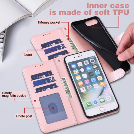 Tree & Deer Pattern Pressed Printing Horizontal Flip Leather Phone Case, For iPhone XS Max, For iPhone 7 / 8 / SE 2020 / SE 2022, For iPhone 11, For iPhone 11 Pro