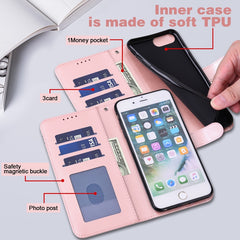 Horizontale Flip-Handyhülle aus Leder mit gepresstem Druck und Baum- und Hirschmuster, für iPhone 12 Pro Max / 13 Pro Max, für iPhone 12 mini / 13 mini, für iPhone 13 Pro, für iPhone 13, für iPhone X / XS, für iPhone XR