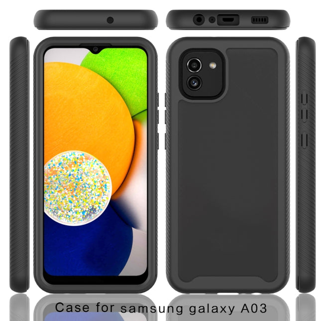 Starry Sky Solid Color Series PC + TPU Phone Case with PET Film, For Samsung Galaxy A03 164mm, For Samsung Galaxy A03 166mm, For Samsung Galaxy A13 4G, For Samsung Galaxy A33 5G