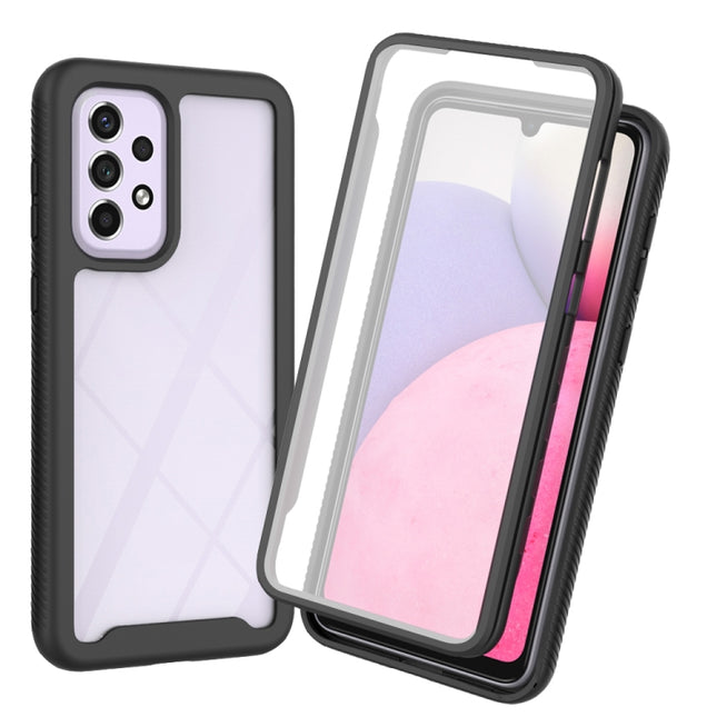 Starry Sky Solid Color Series PC + TPU Phone Case with PET Film, For Samsung Galaxy A53 5G, For Samsung Galaxy A73 5G