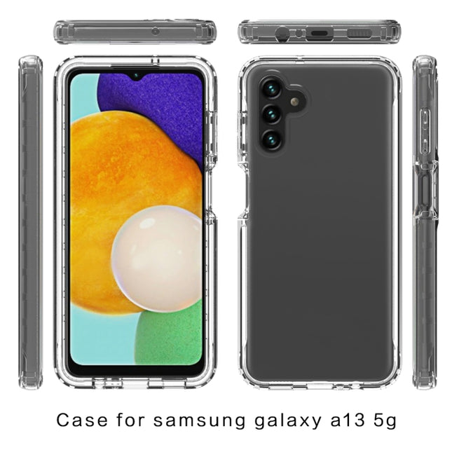 Transparency Two-color Gradient PC + TPU Phone Case, For Samsung Galaxy A13 5G, For Samsung Galaxy A23 4G, For Samsung Galaxy A33 5G, For Samsung Galaxy A53 5G