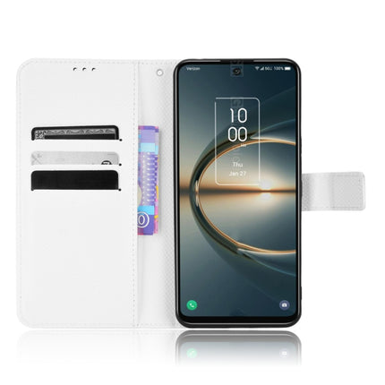 Diamond Texture Leather Phone Case, For TCL 30 XE 5G / 30 V 5G, For vivo Y76 5G, For Wiko Y52, For Wiko Y82, For Doogee S88 Pro / S88 Plus