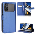 For Xiaomi Poco M4 Pro 4G Fine Hole / Blue