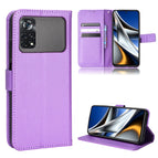 For Xiaomi Poco M4 Pro 5G Fine Hole / Purple