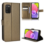 For Samsung Galaxy A03s 166mm / Brown
