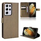 For Samsung Galaxy S21 Ultra 5G / Brown