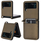 For Samsung Galaxy Z Flip3 5G / Brown