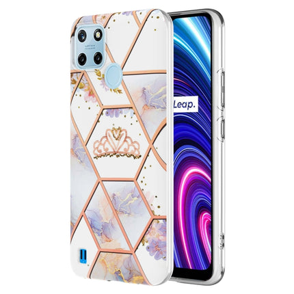 Splicing Marble Flower Pattern TPU Phone Case, For OPPO Realme C21Y, For Xiaomi Redmi Note 11 Pro 5G / 4G, For Xiaomi Redmi Note 11S/ Note 11 4G, For Samsung Galaxy A73 5G