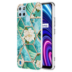 For OPPO Realme C21Y / Blue Flower