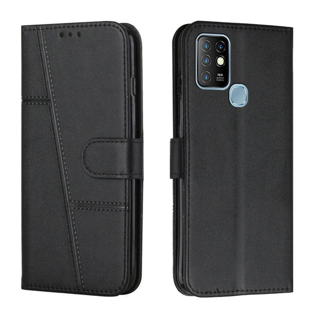 Stitching Calf Texture Buckle Leather Phone Case, For Infinix Hot 10, For Infinix Hot 10i, For Infinix Hot 10 Lite / Smart 5 2020, For Infinix Hot 10 Play / Smart 5 2021