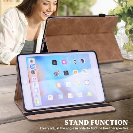 Funda de cuero inteligente con rayas en relieve de color sólido, para iPad 10.2 2019 / Pro 10.5 pulgadas, para iPad 5 / 6 / 7 / 8 2017, para iPad Air 2022 / Air 2020 10.9, para iPad mini 5 / 4 / 3 / 2 / 1
