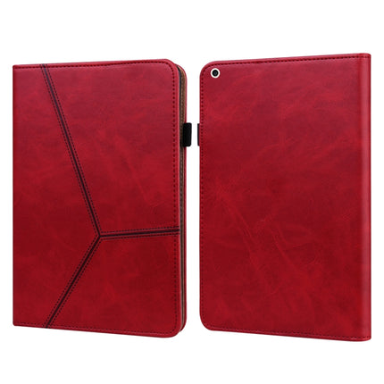 Funda de cuero inteligente con rayas en relieve de color sólido, para iPad 10.2 2019 / Pro 10.5 pulgadas, para iPad 5 / 6 / 7 / 8 2017, para iPad Air 2022 / Air 2020 10.9, para iPad mini 5 / 4 / 3 / 2 / 1