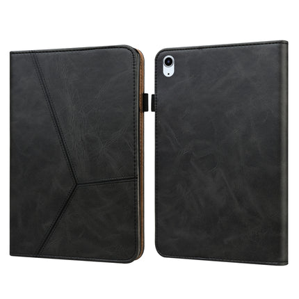 Funda de cuero inteligente con rayas en relieve de color sólido, para iPad 10.2 2019 / Pro 10.5 pulgadas, para iPad 5 / 6 / 7 / 8 2017, para iPad Air 2022 / Air 2020 10.9, para iPad mini 5 / 4 / 3 / 2 / 1