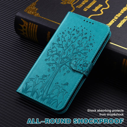 Tree & Deer Pattern Pressed Flip Leather Phone Case, For Nokia 3.4 / 5.4, For Nokia G20 / G10 / 6.3, For Sony Xperia 10 III, For Xiaomi Redmi 9T / 9 Power, For Xiaomi Redmi 10