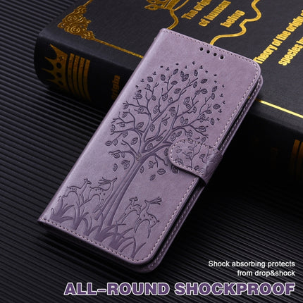 Tree & Deer Pattern Pressed Flip Leather Phone Case, For Xiaomi Redmi Note 10 Pro / Note 10 Pro Max, For Xiaomi Redmi Note 11 4G, For Xiaomi Redmi Note 11 Pro 4G / 5G, For Xiaomi Redmi Note 9 Pro / Note 9 Pro Max