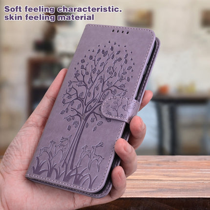 Tree & Deer Pattern Pressed Flip Leather Phone Case, For Xiaomi Redmi Note 10 Pro / Note 10 Pro Max, For Xiaomi Redmi Note 11 4G, For Xiaomi Redmi Note 11 Pro 4G / 5G, For Xiaomi Redmi Note 9 Pro / Note 9 Pro Max