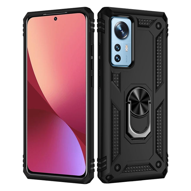 Shockproof TPU + PC Phone Case with Holder, For Xiaomi 12 Pro, For Xiaomi Redmi Note 11 Pro, For Google Pixel 7