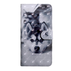 3D Painting Pattern Coloured Drawing Leather Phone Case, For iPhone 13 Pro Max, For iPhone 13 Pro
