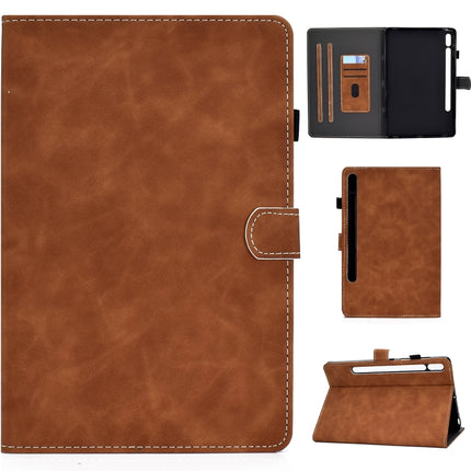 Cowhide Texture Smart Leather Tablet Case, For Lenovo Legion Y700, For Samsung Galaxy Tab S8 / S7