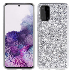 Glitzernde, stoßfeste TPU-Telefonhülle mit Puder, für Xiaomi Redmi Note 11 Pro, für iPhone SE 2022 / SE 2020, für Samsung Galaxy A13 4G, für Samsung Galaxy A23, für Samsung Galaxy A53 5G