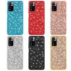 Glitzernde, stoßfeste TPU-Telefonhülle mit Puder, für Xiaomi Redmi Note 11 Pro, für iPhone SE 2022 / SE 2020, für Samsung Galaxy A13 4G, für Samsung Galaxy A23, für Samsung Galaxy A53 5G