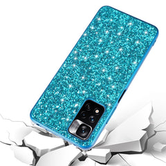 Glitzernde, stoßfeste TPU-Telefonhülle mit Puder, für Xiaomi Redmi Note 11 Pro, für iPhone SE 2022 / SE 2020, für Samsung Galaxy A13 4G, für Samsung Galaxy A23, für Samsung Galaxy A53 5G