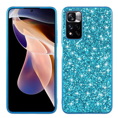 Glitzernde, stoßfeste TPU-Telefonhülle mit Puder, für Xiaomi Redmi Note 11 Pro, für iPhone SE 2022 / SE 2020, für Samsung Galaxy A13 4G, für Samsung Galaxy A23, für Samsung Galaxy A53 5G