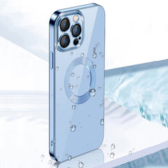 9D Electroplated Edge Len Film Clear PC + TPU Shockproof Case, For iPhone 11, For iPhone 11 Pro Max, For iPhone 12, For iPhone 12 Pro