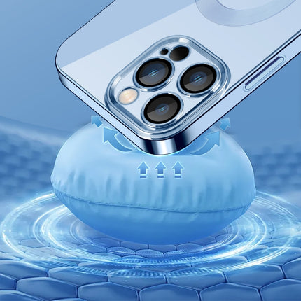 Funda a prueba de golpes de PC + TPU transparente con película de borde galvanizado 9D para iPhone 11, iPhone 11 Pro Max, iPhone 12, iPhone 12 Pro