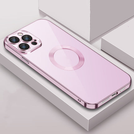 9D Electroplated Edge Len Film Clear PC + TPU Shockproof Case, For iPhone 12 Pro, For iPhone 12 Pro Max, For iPhone 13