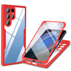 For Samsung Galaxy S22 Ultra 5G / Red