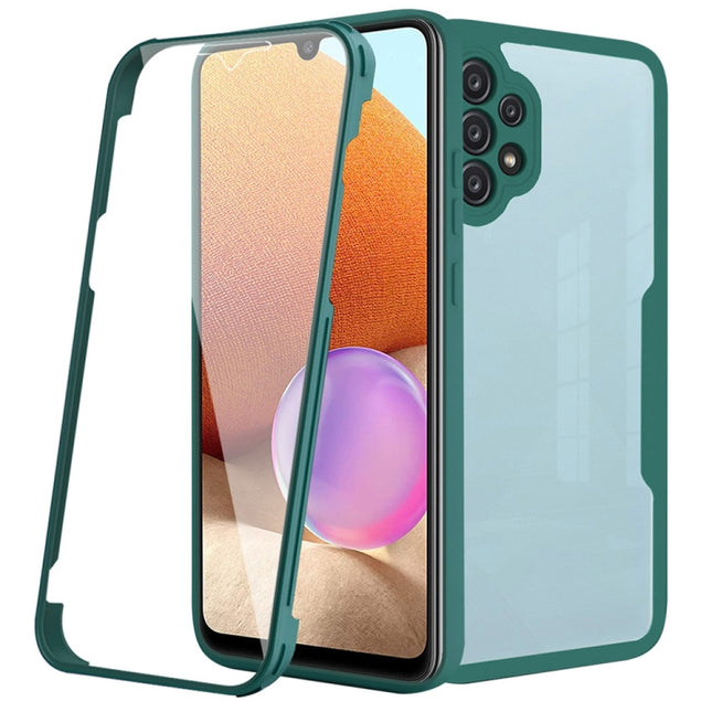 Acrylic + TPU 360 Degrees Full Coverage Shockproof Phone Case, For Samsung Galaxy A32, For OPPO A16 / A55 5G, For Xiaomi 12 5G, For Xiaomi 12 Pro 5G