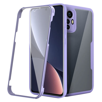 Acrylic + TPU 360 Degrees Full Coverage Shockproof Phone Case, For Samsung Galaxy A32, For OPPO A16 / A55 5G, For Xiaomi 12 5G, For Xiaomi 12 Pro 5G