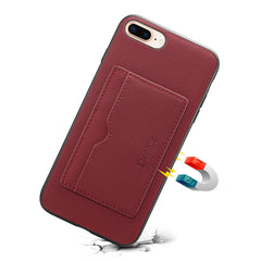 Denior V3 Luxury Car Cowhide Leather Protective Case with Holder & Card Slot, For iPhone 7 / 8, For iPhone 7 Plus / 8 Plus, For iPhone X / XS, For Galaxy Note9, For Galaxy S10, For Galaxy S10 Plus, For iPhone XR, For iPhone XS Max